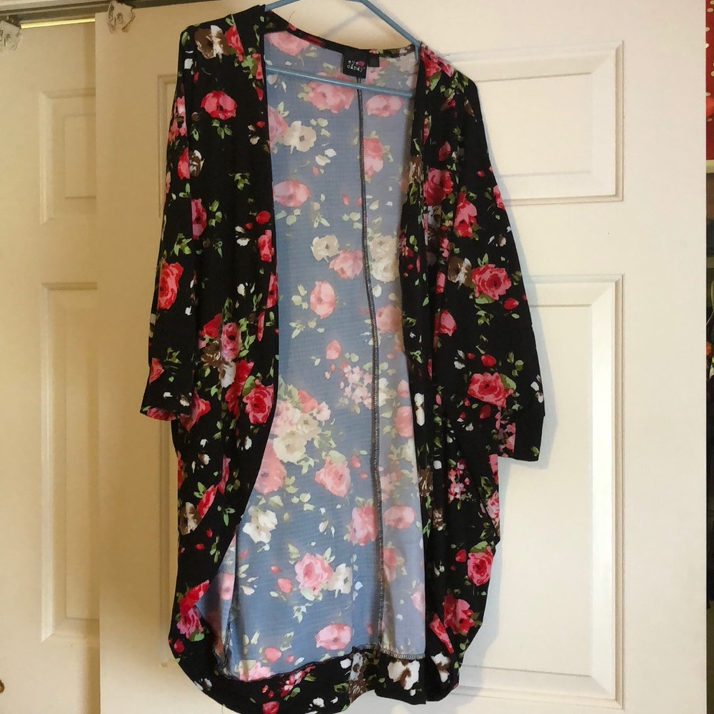 Rose cardigan